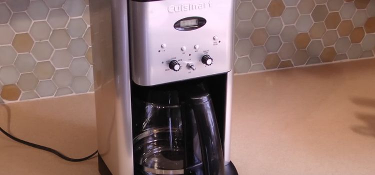How to Clean the Control Panel coffee maker